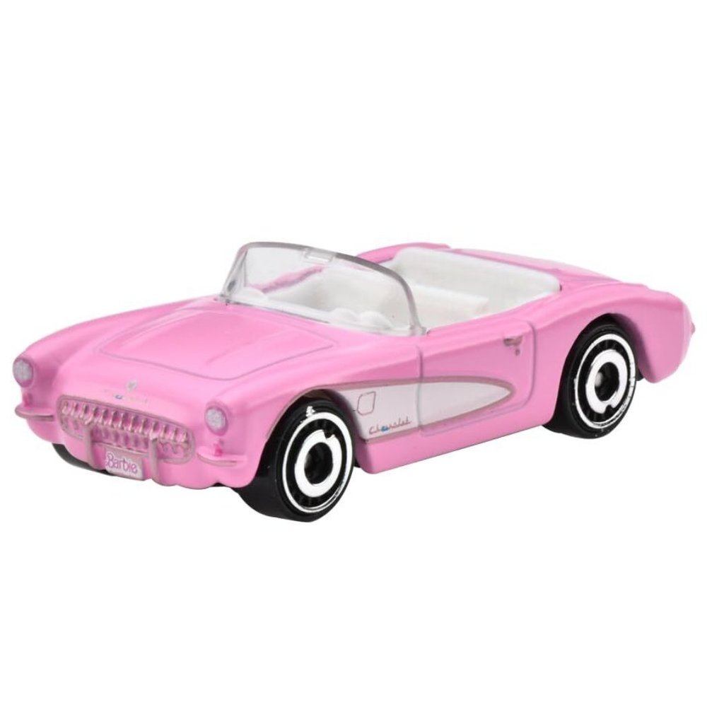Hot Wheels 2023 Barbie The Movie 1956  Pink Corvette HW Screen Time - Picture 2 of 4
